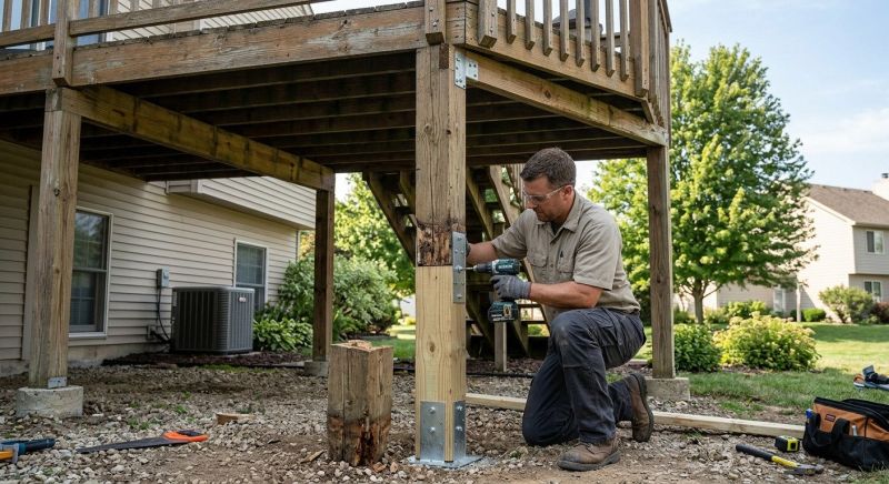 Residential Column Renovation Service